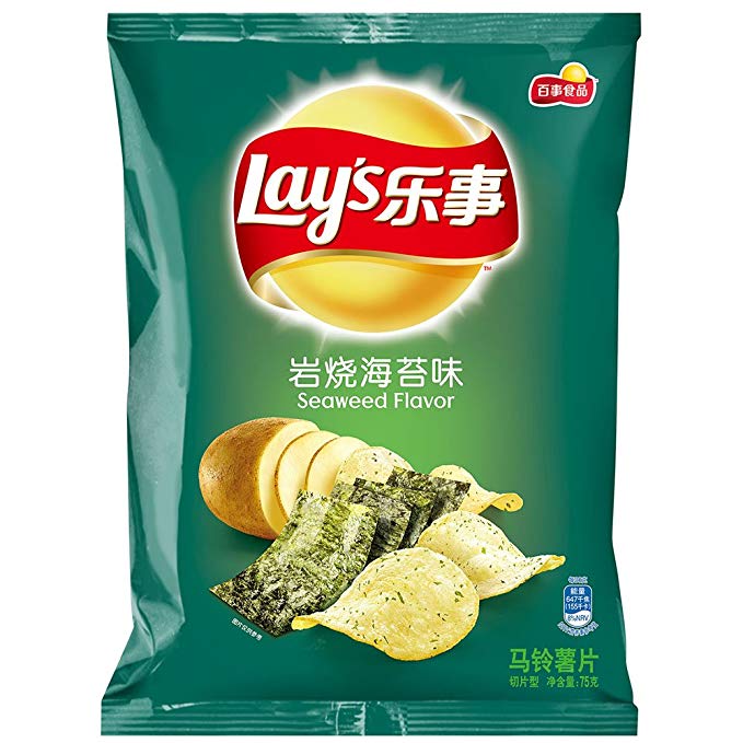 Lay's乐事薯片 岩烧海苔味 70g